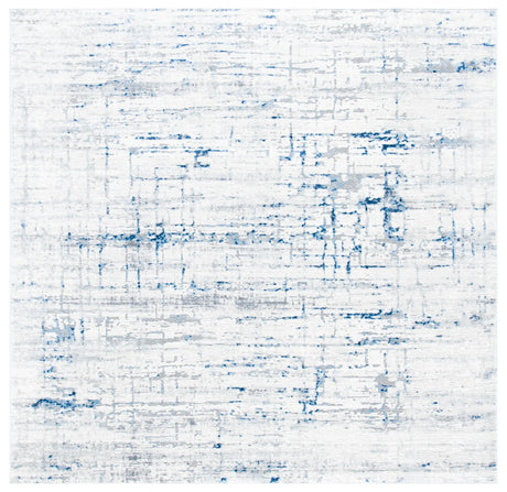 Safavieh Amelia 6'-7" x 6'-7" Rug in Ivory / Blue