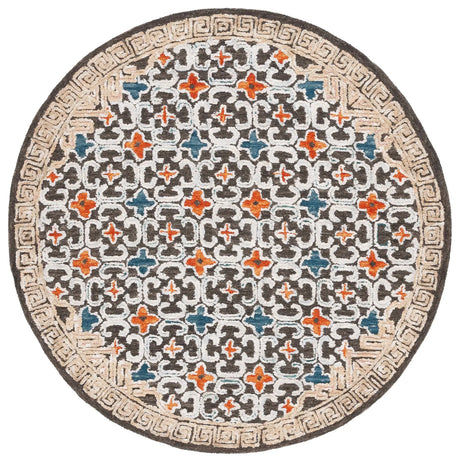 Safavieh Aspen 6'-0" x 6'-0" Rug in Blue / Taupe
