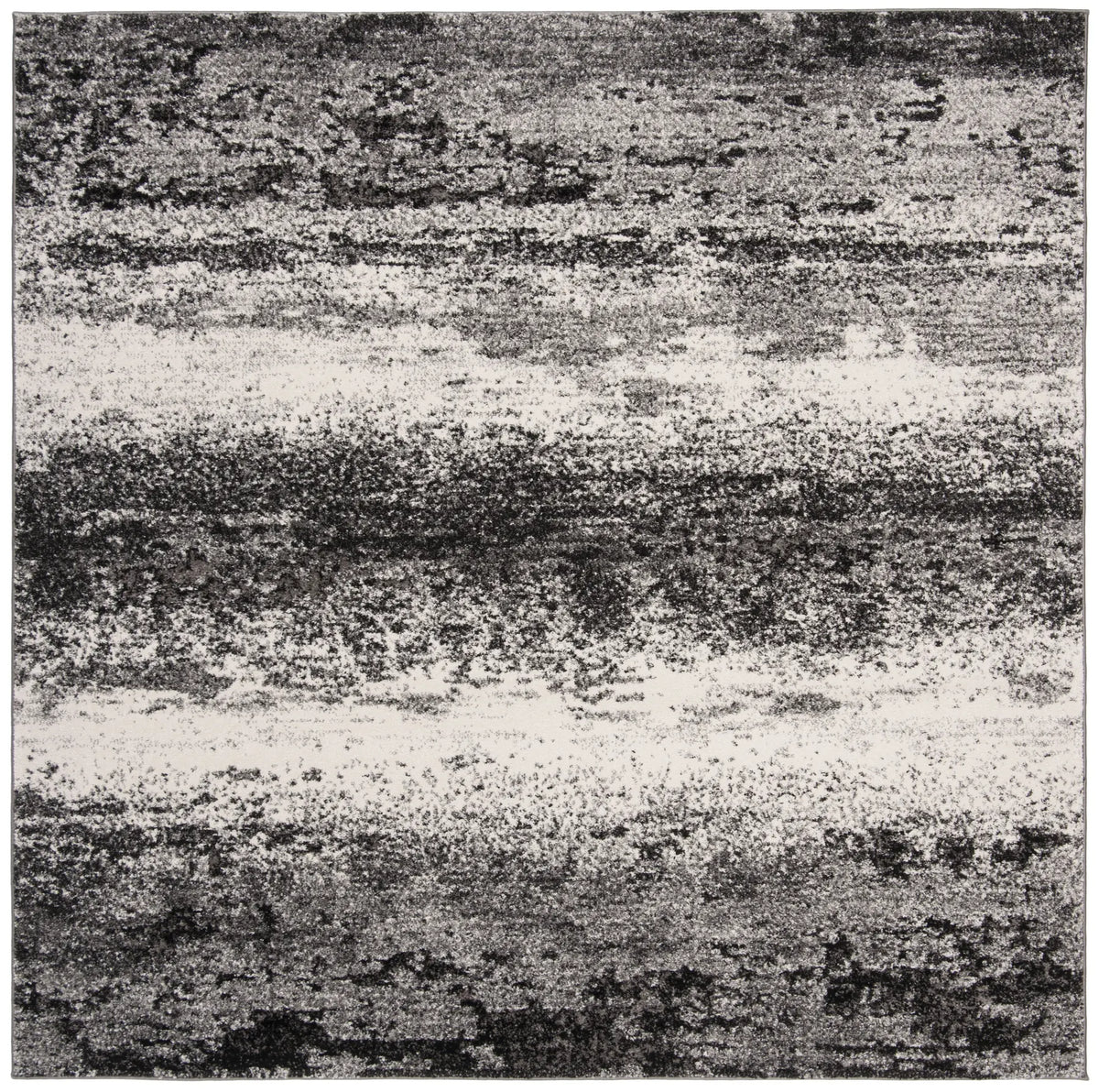 Safavieh Spirit 100 6'-7" x 6'-7" Rug in Charcoal / Light Grey