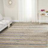 Safavieh Cape Cod 8'-0" x 10'-0" Rug in Natural / Blue