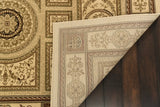 Dynamic Rugs Legacy 58021 Ivory Rugs - Corner