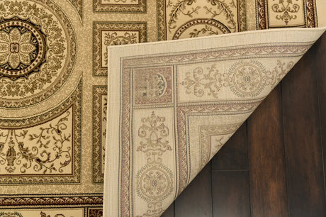 Dynamic Rugs Legacy 58021 Ivory Rugs - Corner