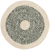 Safavieh Cape Cod 3'-0" x 3'-0" Rug in Green / Natural