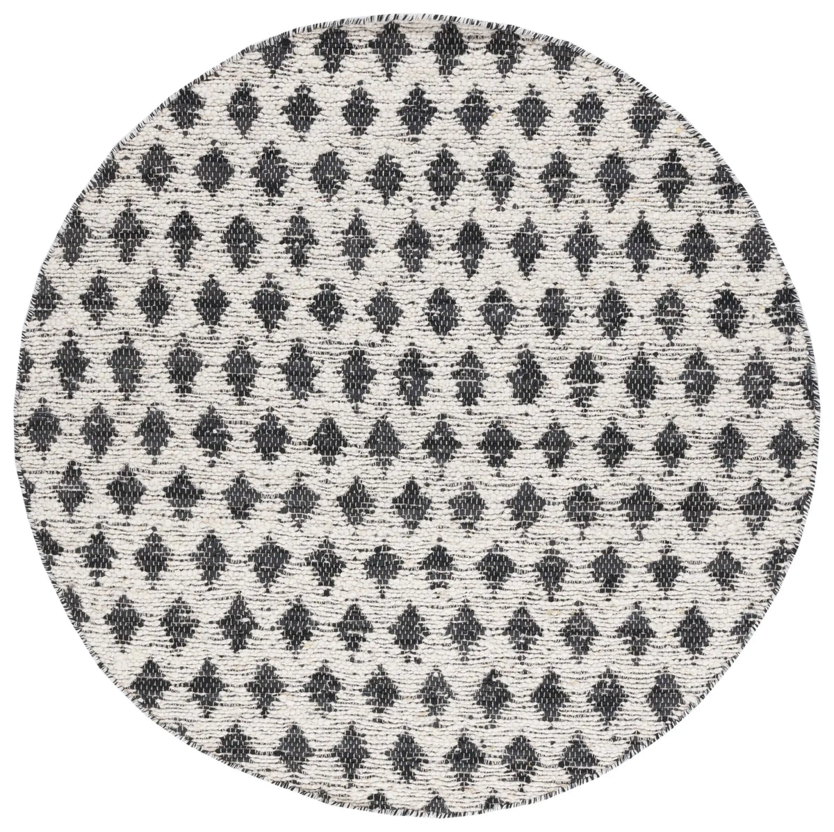 Safavieh Natura 6'-0" x 6'-0" Rug in Beige / Black