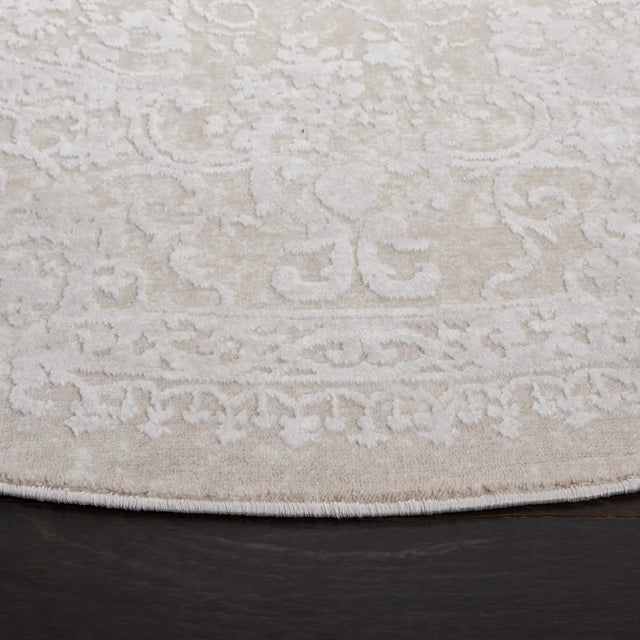 Safavieh Reflection 10'-0" x 10'-0" Rug in Creme / Ivory