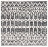 Safavieh Metro 6'-0" x 6'-0" Rug in Black / Ivory