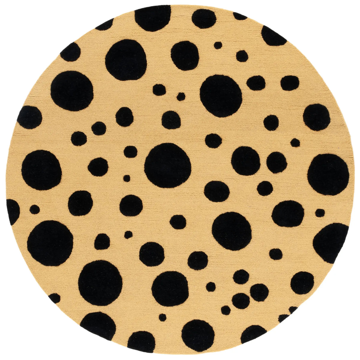 Safavieh Cambridge 6'-0" x 6'-0" Rug in Gold / Black