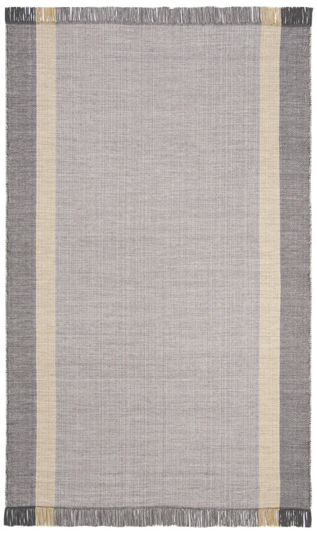 Safavieh Montauk 5'-0" x 8'-0" Rug in Mustard / Grey