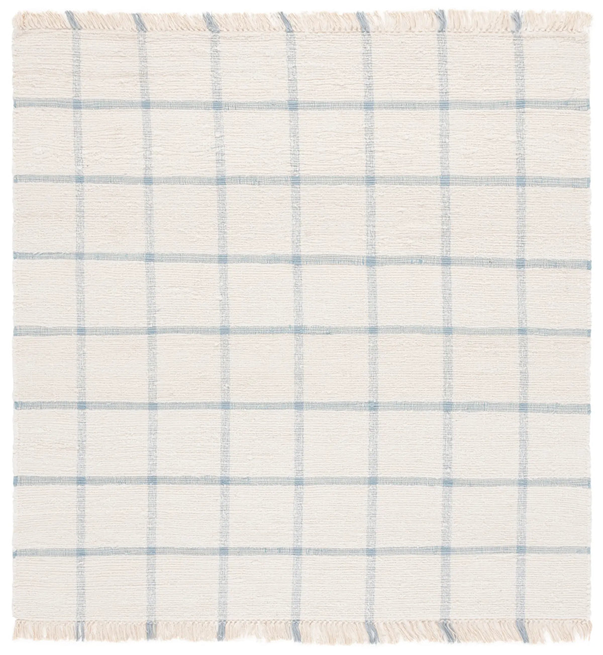 Safavieh Montauk 6'-0" x 6'-0" Rug in Ivory / Blue