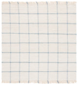 Safavieh Montauk 6'-0" x 6'-0" Rug in Ivory / Blue