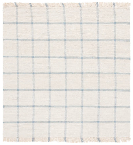 Safavieh Montauk 6'-0" x 6'-0" Rug in Ivory / Blue