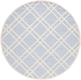 Safavieh Cambridge 6'-0" x 6'-0" Rug in Light Blue / Ivory