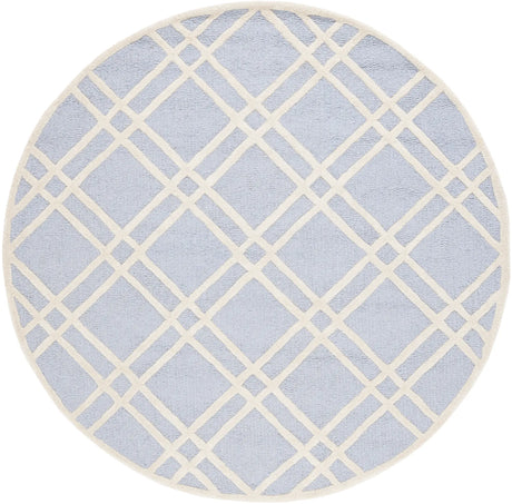 Safavieh Cambridge 6'-0" x 6'-0" Rug in Light Blue / Ivory
