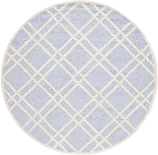 Safavieh Cambridge 6'-0" x 6'-0" Rug in Light Blue / Ivory