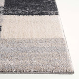Safavieh Retro 4'-0" x 6'-0" Rug in Black / Light Grey