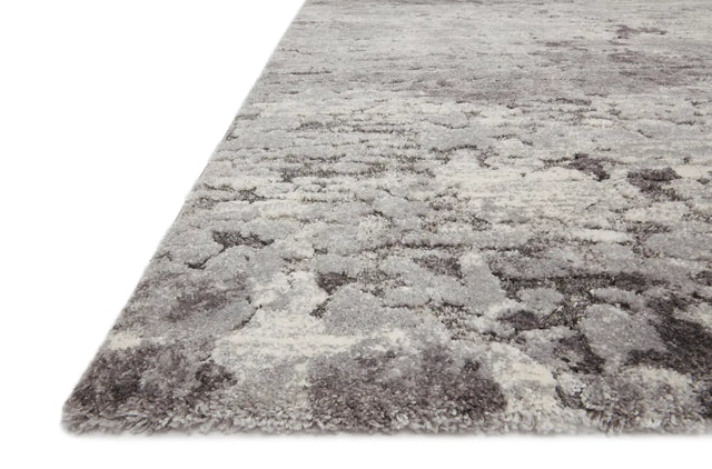 Loloi Theory Thy-08 Charcoal/Grey Rugs - rug corner