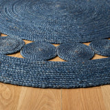 Safavieh Natural Fiber 5'-0" x 5'-0" Rug in Navy