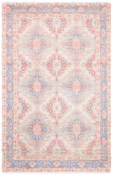 Safavieh Saffron 4'-0" x 6'-0" Rug in Blue / Rust