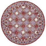 Safavieh Aspen 5'-0" x 5'-0" Rug in Red / Pink