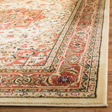 Safavieh Lyndhurst 4'-0" x 6'-0" Rug in Ivory / Rust