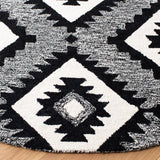 Safavieh Aspen 7'-0" x 7'-0" Rug in Charcoal / Black