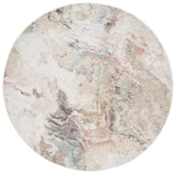 Safavieh Phoenix 500 6'-7" x 6'-7" Rug in Ivory / Gold Rust
