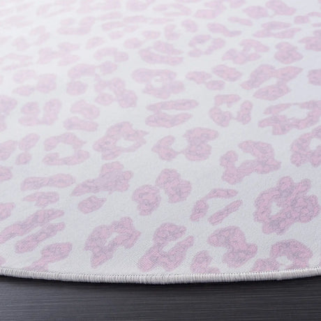 Safavieh Faux Hide 6'-0" x 6'-0" Rug in Ivory / Pink