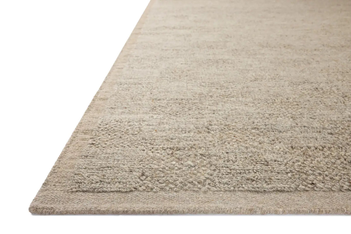 Loloi Alina ALN-01 Contemporary Hand Woven Dove Rug - rug corner