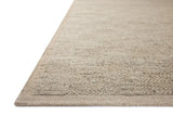 Loloi Alina ALN-01 Contemporary Hand Woven Dove Rug - rug corner