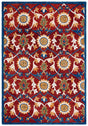 Safavieh Blossom 4'-0" x 6'-0" Rug in Rust / Blue