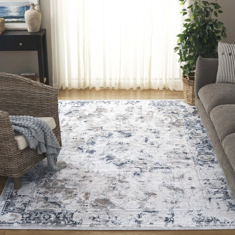 Safavieh Mirage 6'-0" x 9'-0" Rug in Blue / Creme