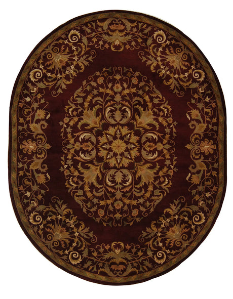 Safavieh Heritage 7'-6" x 9'-6" Rug in Red