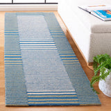Safavieh Genre 2'-3" x 8'-0" Rug in Blue / Ivory