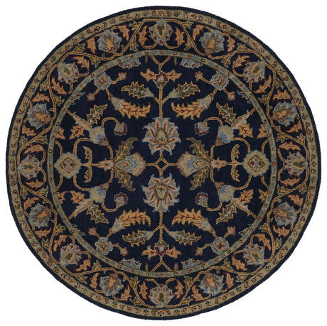 Safavieh Blossom 6'-0" x 6'-0" Rug in Navy