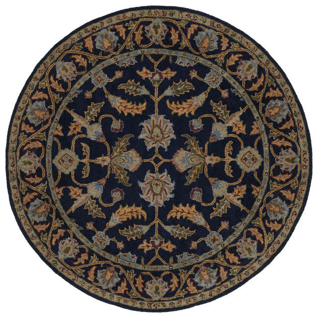 Safavieh Blossom 6'-0" x 6'-0" Rug in Navy