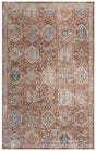 Safavieh Silverado 4'-0" x 6'-0" Rug in Rust / Blue