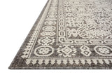 Loloi Rainier Rai-02 Pebble/Ivory Rug - rug corner