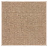 Safavieh Natural Fiber 5'-0" x 5'-0" Rug in Natural / Ivory