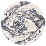 Safavieh Petra 6'-7" x 6'-7" Rug in Ivory / Blue