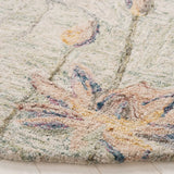 Safavieh Blossom 6'-0" x 6'-0" Rug in Green / Ivory