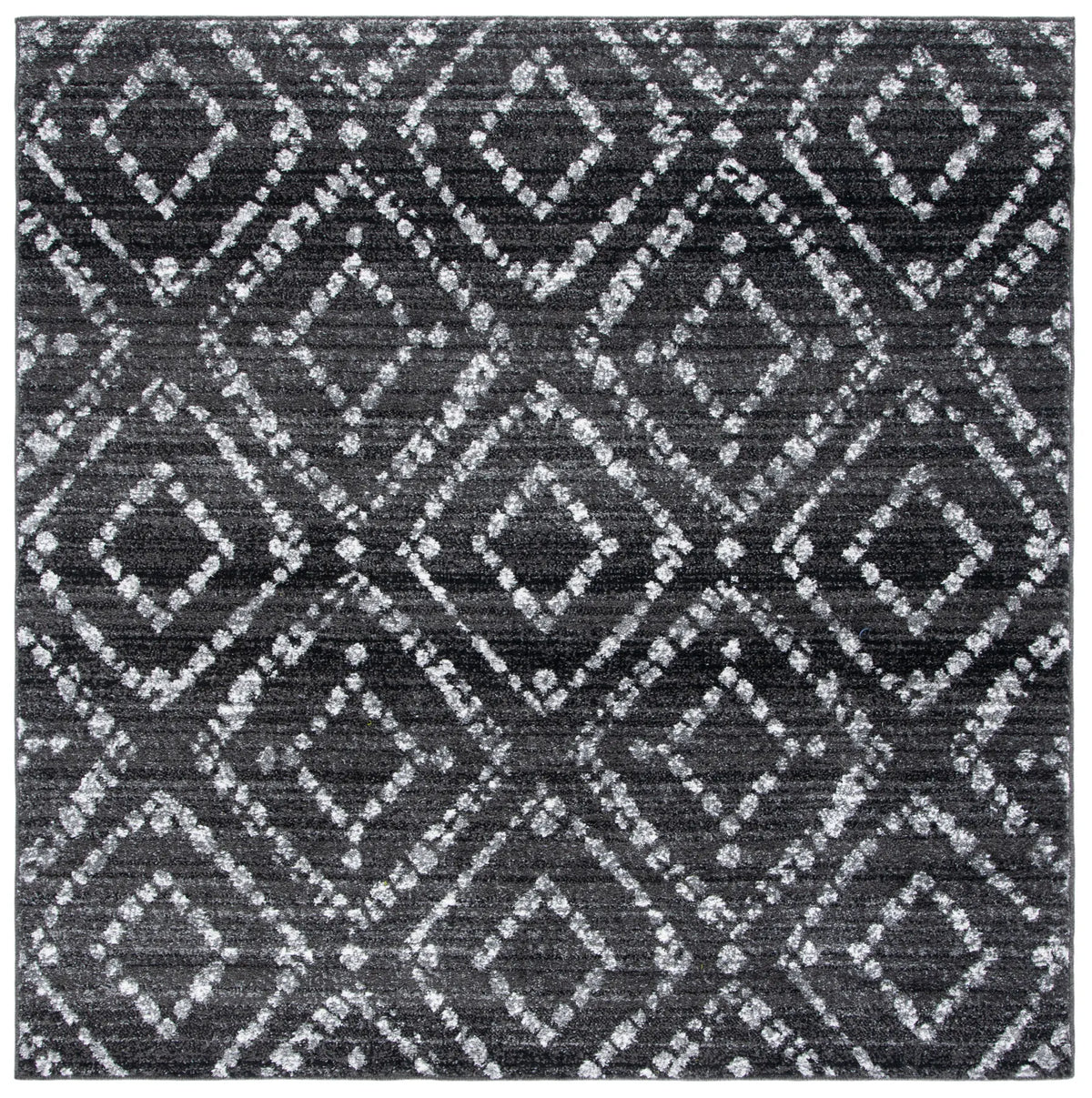 Safavieh Adirondack 6'-0" x 6'-0" Rug in Black / Ivory