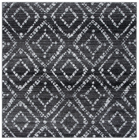 Safavieh Adirondack 6'-0" x 6'-0" Rug in Black / Ivory