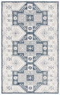 Safavieh Metro 4'-0" x 6'-0" Rug in Ivory / Dark Grey