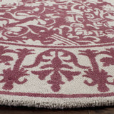 Safavieh Restoration Vintage 6'-0" x 6'-0" Rug in Silver / Purple