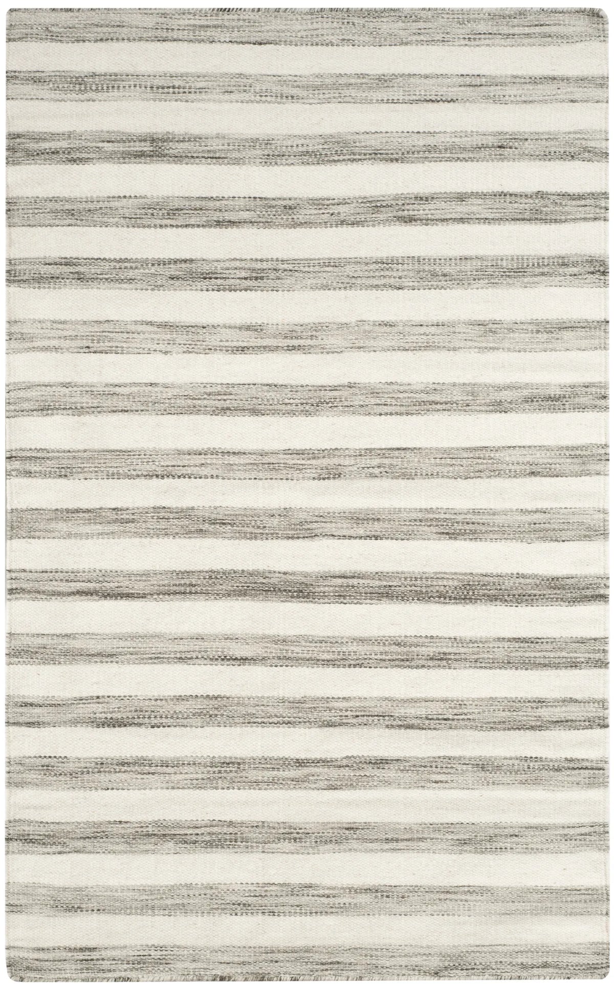 Safavieh Dhurries 3'-0" x 5'-0" Rug in Brown / Ivory