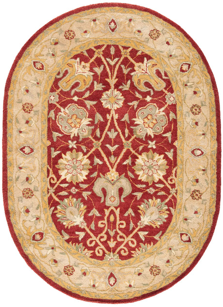 Safavieh Antiquity 4'-6" x 6'-6" Rug in Rust