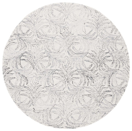 Safavieh Jardin 6'-0" x 6'-0" Rug in Ivory / Grey