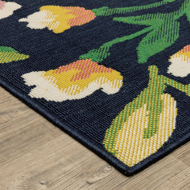 Oriental Weavers Sphinx Havana HAV12 Multi Rugs - corner detail