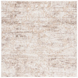 Safavieh Ravine Shag 6'-7" x 6'-7" Rug in Beige / Ivory