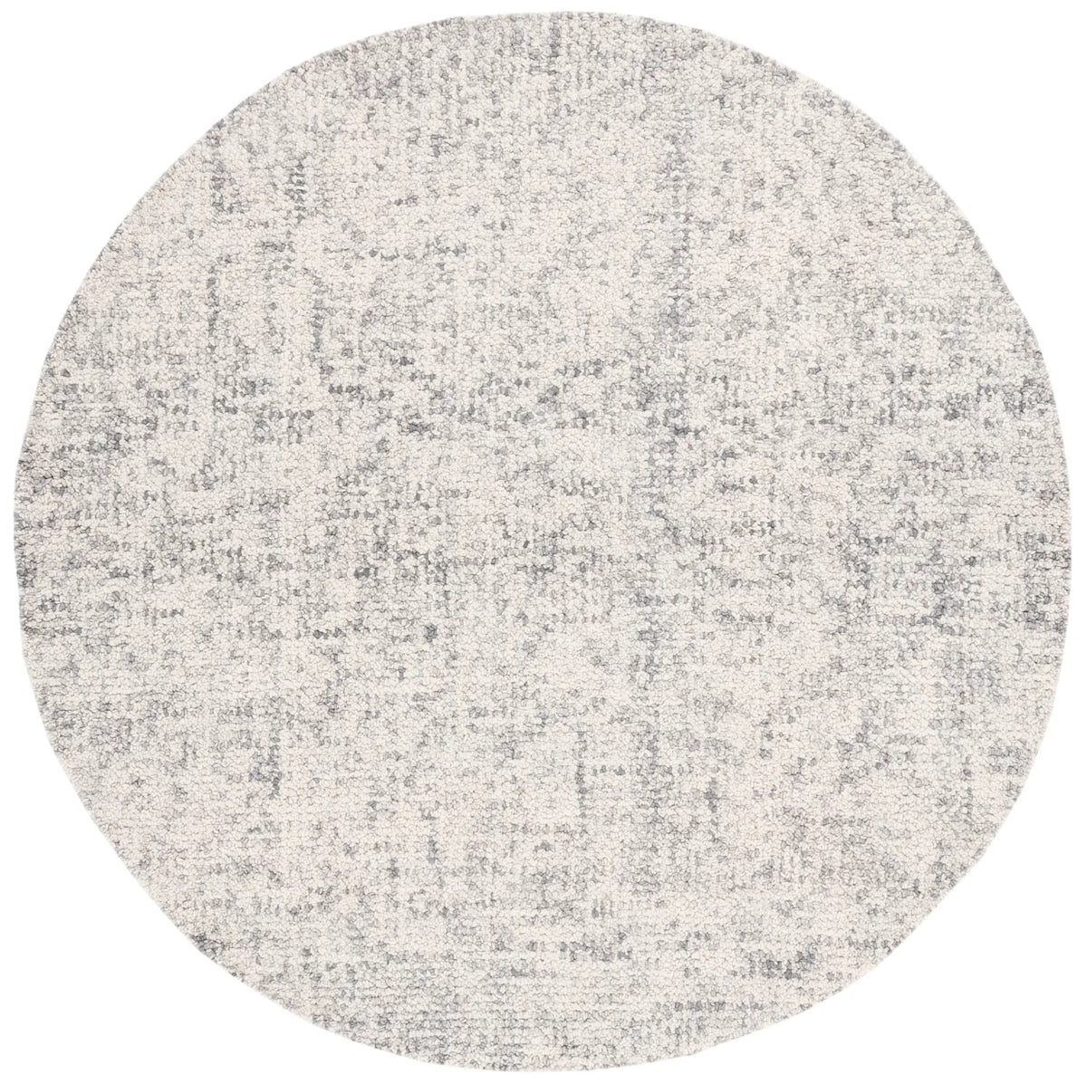Safavieh Abstract 6'-0" x 6'-0" Rug in Grey / Ivory